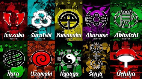 all hidden leaf clans.